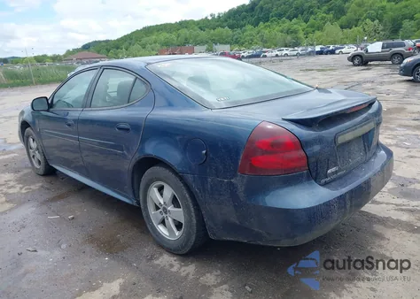 2006 Pontiac Grand Prix из США, поврежденный, VIN 2G2WP552561267035